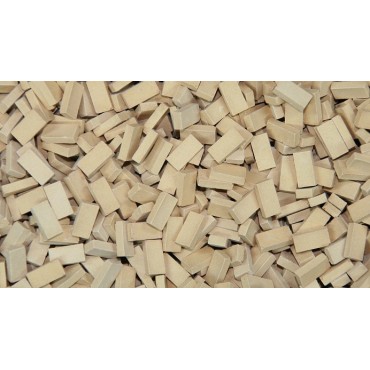 Bouwsteen Beige 1000 stuks Bouwsteen Beige 1000 stuks