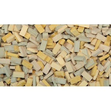 Bouwsteen Beige Mix 200 stuks Bouwsteen Beige Mix 200 stuks