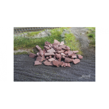 Juweela Bouwpuin rood - 20 gram Juweela Bouwpuin rood - 20 gram