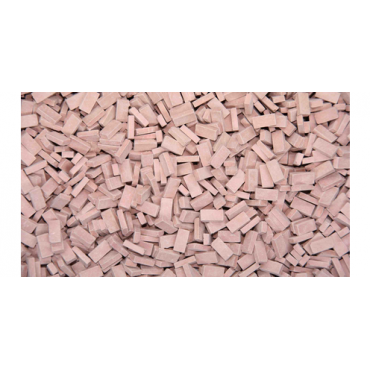 Juweela Baksteen medium rood 3000 stuks