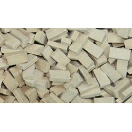 Bouwsteen Donker Beige 400 stuks 22049 Bouwsteen Donker Beige 400 stuks 22049