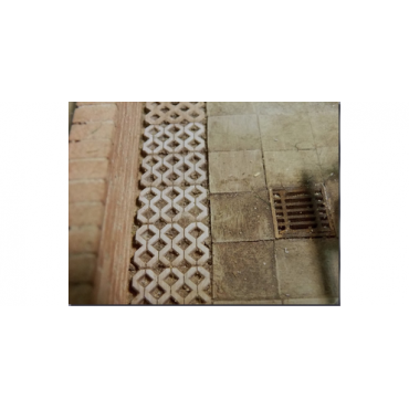 Grass Pavement Stones Gray