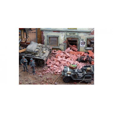 Juweela Assortment Rubble and debris Red