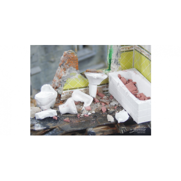 Juweela Bathroom Rubble Diff. parts