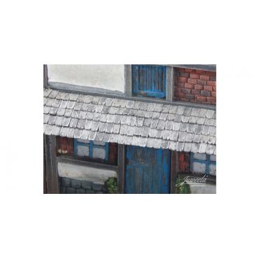 Juweela Platte dakpan beverstaart hout 1500 st.