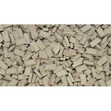 Bouwsteen Donker Terracotta 2000 stuks 24069