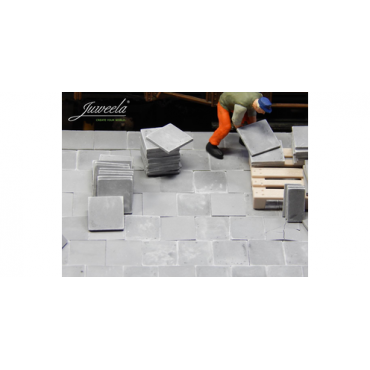 Juweela Betontegel 50x50 Donker Grijs 420 stuks