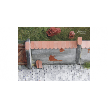 Juweela Platte dakpan medium rood 360 stuks