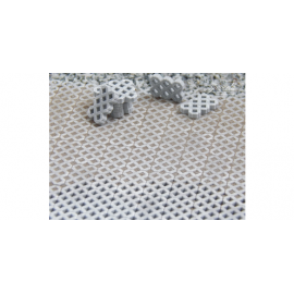 Juweela Grass Pavers Grey - 215 Pieces