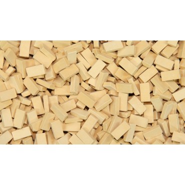 Bouwsteen Licht Beige 2000 stuks