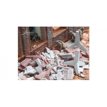 Juweela Panzersperre Betonigel 4 Stuks