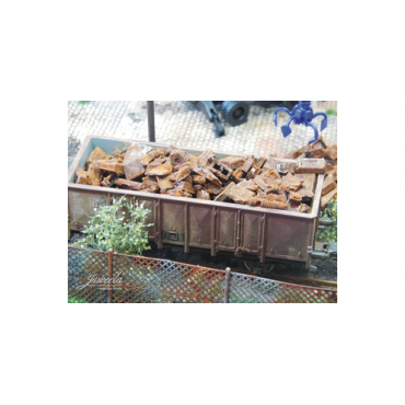 Juweela Industrial Metal Scrap Rusty - 75 gram