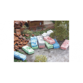 Juweela Trabant Scrapcars DDR 6 pieces