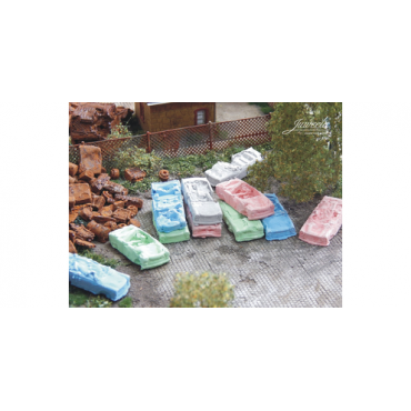 Juweela Trabant Scrapcars DDR 12 pieces