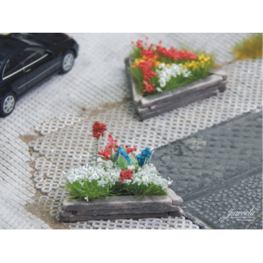 Bloembakken keramiek