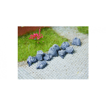 Juweela Afvalzakken Antraciet - 50 stuks