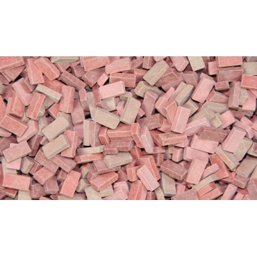 Juweela Bakstenen Mix Rood 12000 stuks
