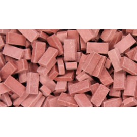 Bouwsteen Donker Rood 200 stuks 22028 Bouwsteen Donker Rood 200 stuks 22028