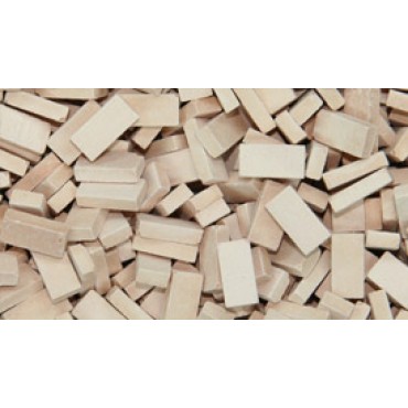 Bouwsteen Licht Terracotta 400 stuks 22059 Bouwsteen Licht Terracotta 400 stuks 22059