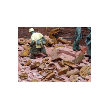 Juweela Metaalschroot roestig - tandwielen ca 90 gram